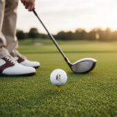 Balles De Golf Best Dog Dad Personalized Gift Club Golf Balls