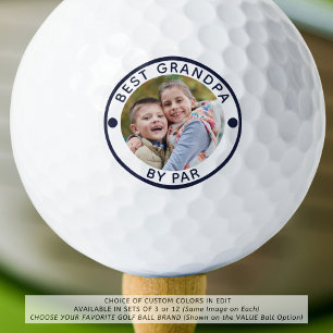 Balles De Golf BEST GRANDPA moderne PAR PAR Photo