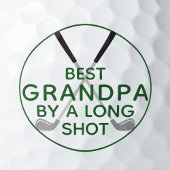 Balles De Golf BEST GRANDPA PAR UN LONG TIRAGE Funny Green Golf C