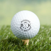 Balles De Golf Best Papa Golf Ball avec son nom (T-shirt Insitu)