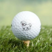 Balles De Golf Bichon Frise (T-shirt Insitu)