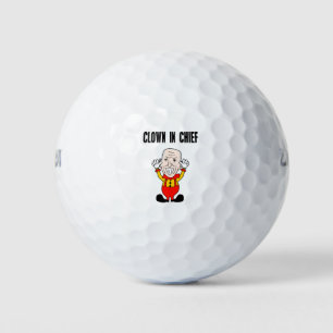 Balles De Golf Biden Clown au chef