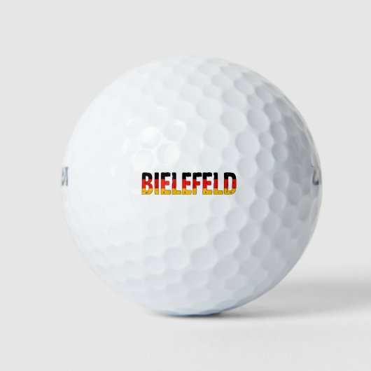 Balles De Golf Bielefeld Allemagne (Devant)
