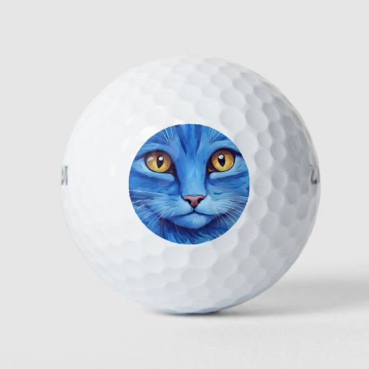 Balles De Golf Big Blue Cat (Devant)