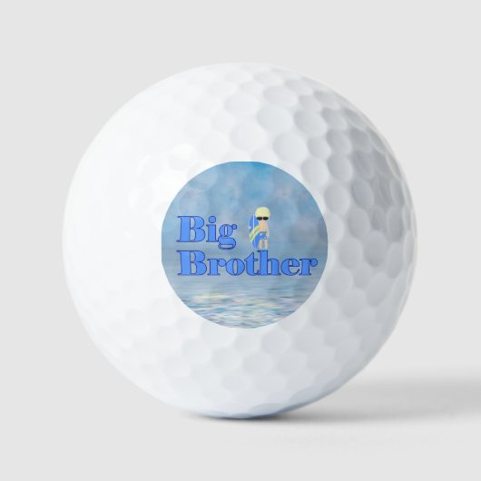 Balles De Golf Big Brother Surfer Boy (Recto)