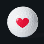 Balles De Golf Big Red<br><div class="desc">balle de golf de coeur rouge</div>