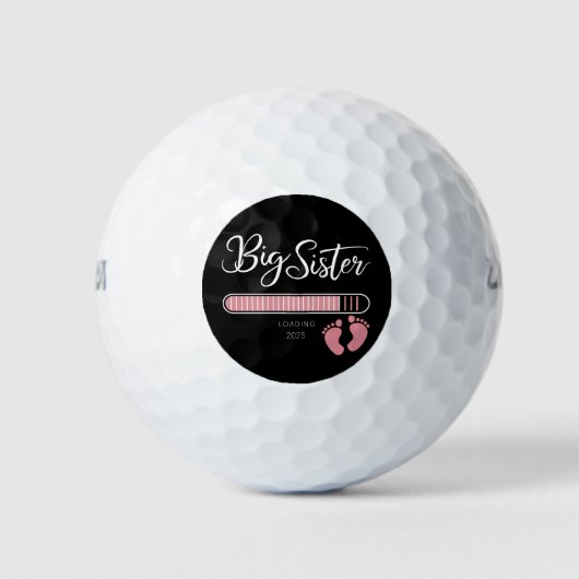 Balles De Golf Big Sister 2025 Chargement de Faire-part de grosse (Devant)