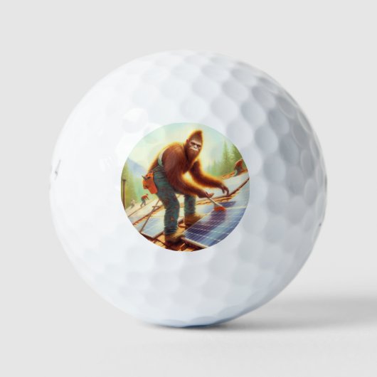 Balles De Golf Bigfoot Installation de panneaux solaires (Devant)