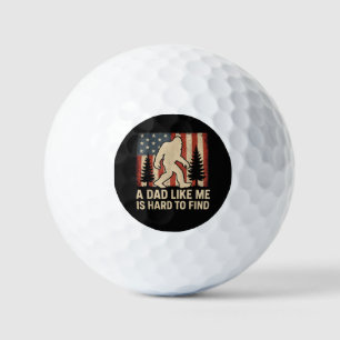 Balles De Golf Bigfoot Patriotique Un Papa Comme Moi Est Dur à Tr