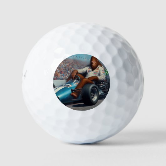 Balles De Golf Bigfoot Racecar (Devant)