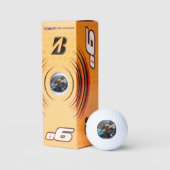Balles De Golf Bigfoot Racecar (Emballage)
