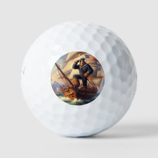 Balles De Golf Bigfoot Sailor (Devant)