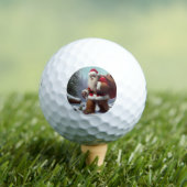 Balles De Golf Bigfoot Santa Claus (T-shirt Insitu)