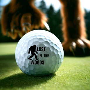 Balles De Golf BIGFOOT / Sasquatch : PERDU DANS LES BOIS