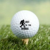 Balles De Golf BIGFOOT / Sasquatch : PERDU DANS LES BOIS (T-shirt Insitu)