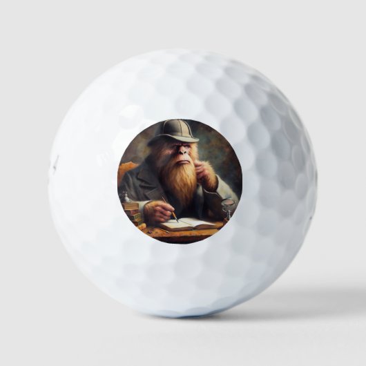 Balles De Golf Bigfoot Sherlock Holmes (Devant)