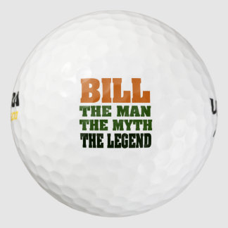 Balles De Golf Bill l'homme, le mythe, la légende
