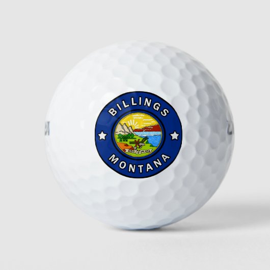 Balles De Golf Billings Montana (Devant)