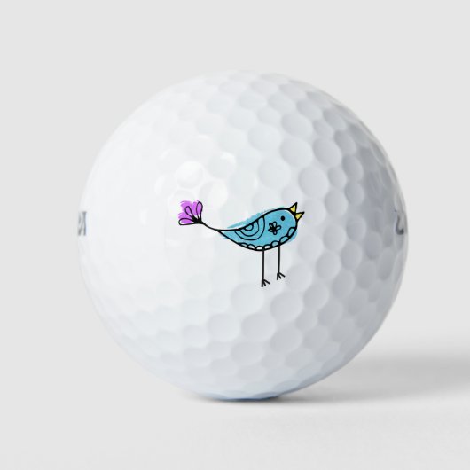 Balles De Golf Birdie Golfball (Devant)