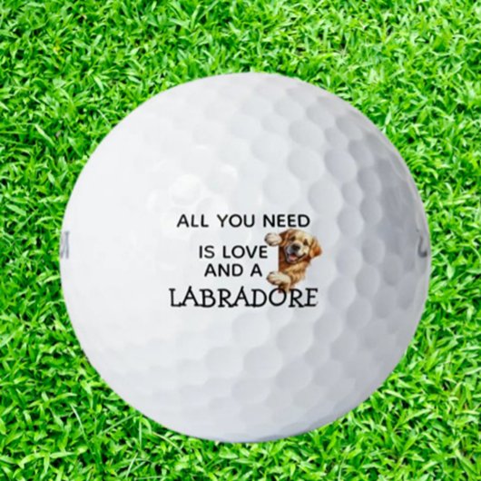 Balles De Golf  Birthday Gift for LABRADORE LOVER