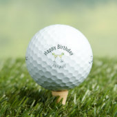 Balles De Golf  Birthday Margarita Toast Custom Titleist Pro V1 (T-shirt Insitu)