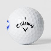 Balles De Golf Bison Blues (Logo)