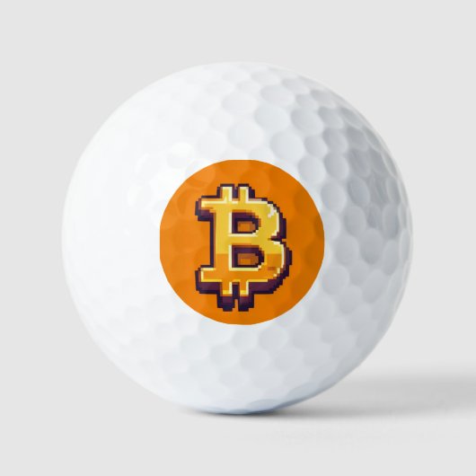 Balles De Golf Bitcoin (Recto)