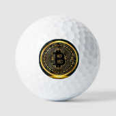 Balles De Golf Bitcoin Crypto (Recto)