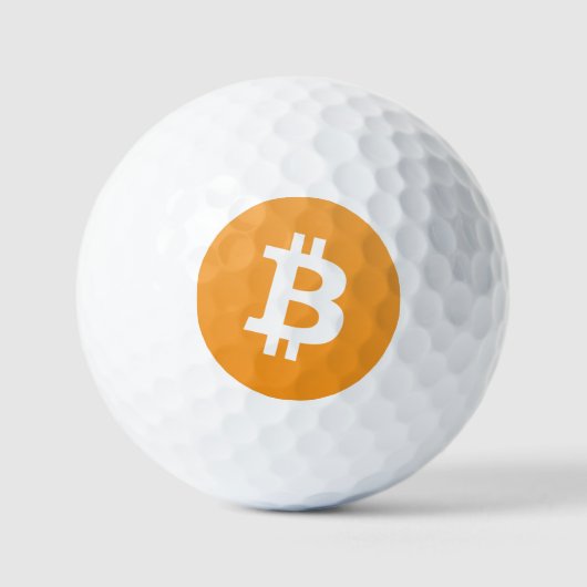 Balles De Golf Bitcoin Dozen Golf Balls (Recto)