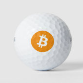 Balles De Golf Bitcoin Logo Golf Balls (Devant)