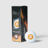 Balles De Golf Bitcoin Titleist Pro V1 Golf Ball (Conditionnement)