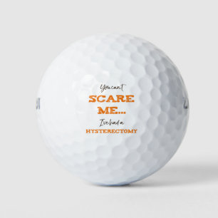 Balles De Golf Bizarre Hystérectomie Récupération de chirurgie