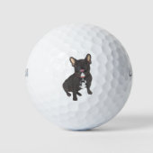 Balles De Golf Black Brindle Français Bulldog (Devant)