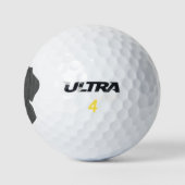 Balles De Golf Black Labrador (Logo)