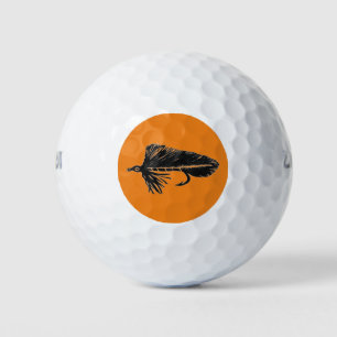 Balles De Golf Black Matuka bandoulière, pêche à la mouche, art d