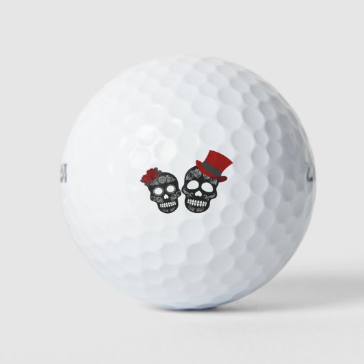 Balles De Golf Black Skull Duo Thunder_Cove (Devant)