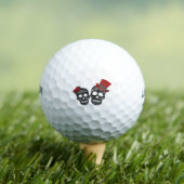 Balles De Golf Black Skull Duo Thunder_Cove (T-shirt Insitu)