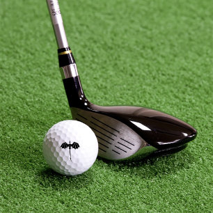 Balles De Golf Black Tribal Flight Dragon Imaginaire Blue Sky