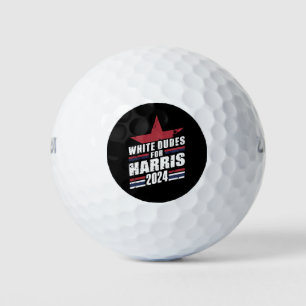 Balles De Golf Blancs pour Kamala Harris 2024