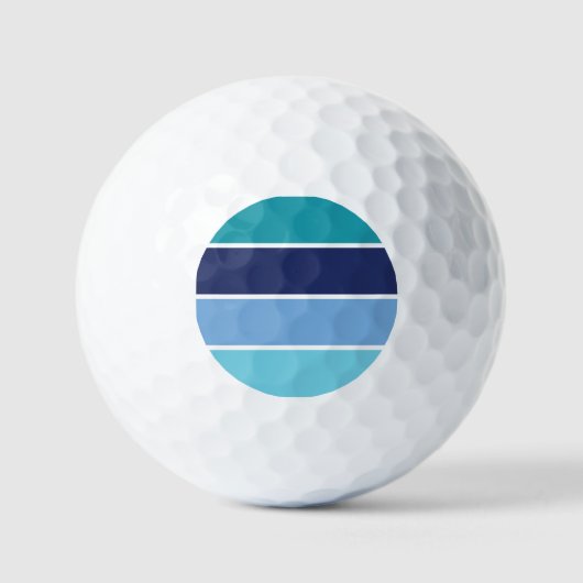 Balles De Golf Bleu (Recto)
