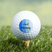 Balles De Golf Bleu du bon matin (T-shirt Insitu)