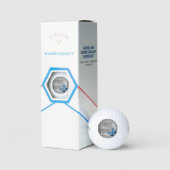 Balles De Golf Blue Butterfly Rustic Golf Balls (Conditionnement)