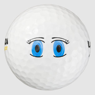 Balles De Golf Blue Eyes Image Golf Ball