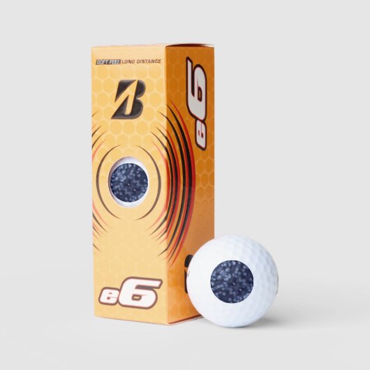 Balles De Golf Blue Sparkle (Emballage)
