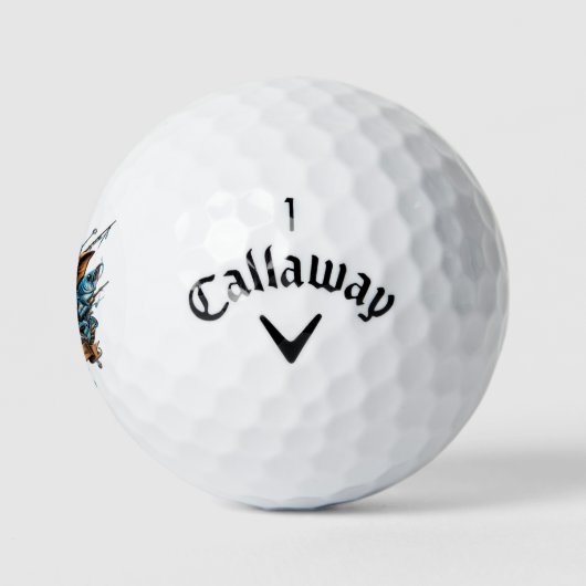 BALLES DE GOLF BLUEDOG (Logo)