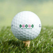 Balles De Golf BLWGC Golf Balls (T-shirt Insitu)