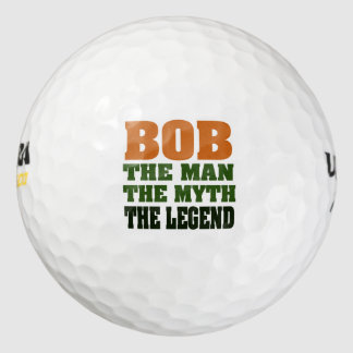 Balles De Golf Bob l'Homme, le Mythe, la Légende