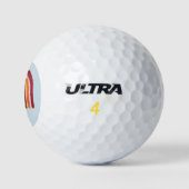 BALLES DE GOLF BOHO RAINBOW GOLF BALLS (Logo)
