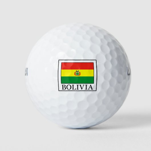 Balles De Golf Bolivie (Devant)