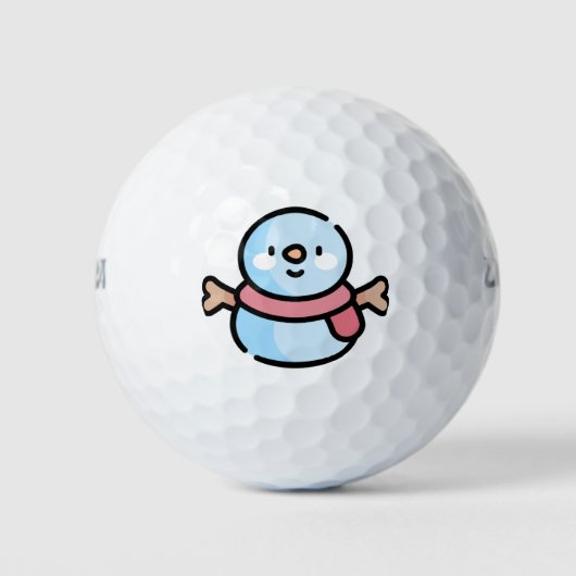 Balles De Golf bonhomme (Devant)